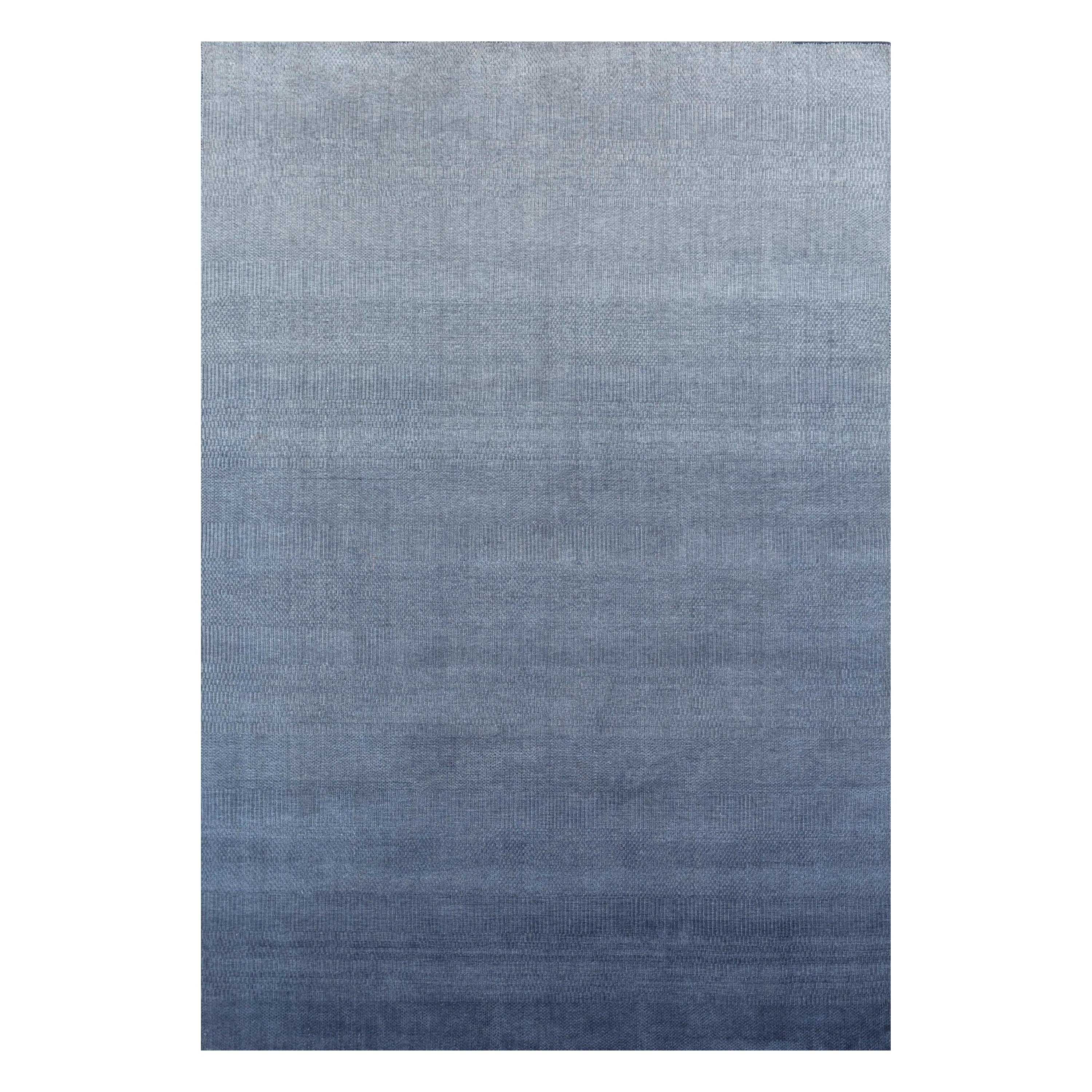 Tapis à main Celestial Hues bleu indigo Heaven