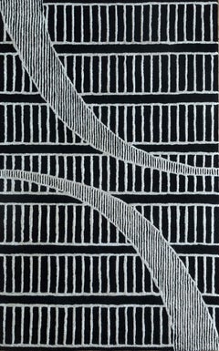 Jaipur Rugs 5x8 Feet Hand getuftet Teppich Wolle und Viskose moderne Grau & Schwarz Teppich