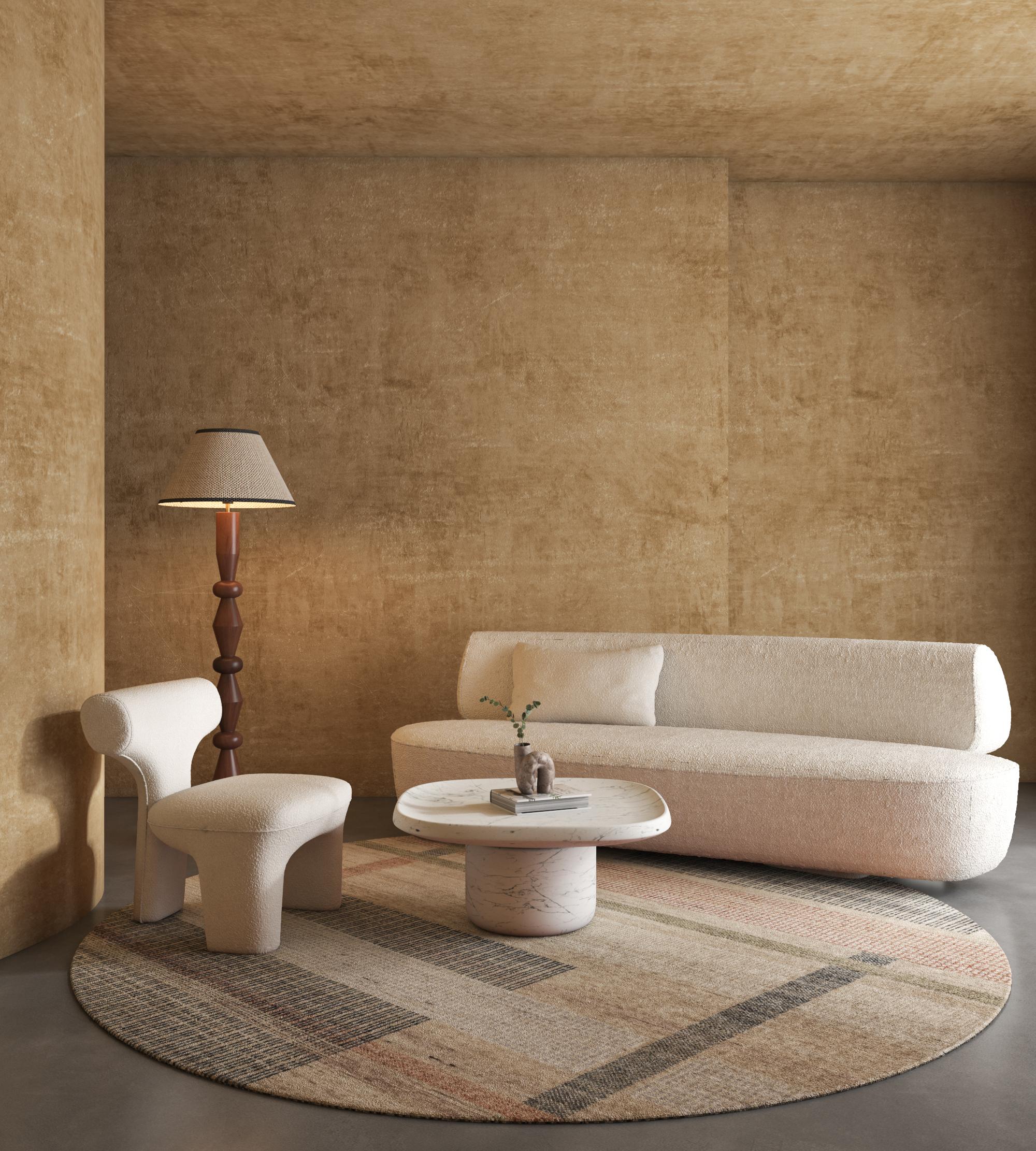 Alfombras Jaipur Con alfombras de pelo modesto y diseños orgánicos que transmiten fluidez y armonía, la Colección Blythe combina hábilmente el encanto artesanal con la sofisticación contemporánea. Su combinación de colores mezcla marrones terrosos,