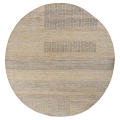 Jaipur Rugs 6X6 Feet Hand knotted Carpet Wool Modern Ivory Rug