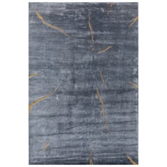 Serenity Waves Skyline Blu e blu marino 180X270cm Tappeto annodato a mano