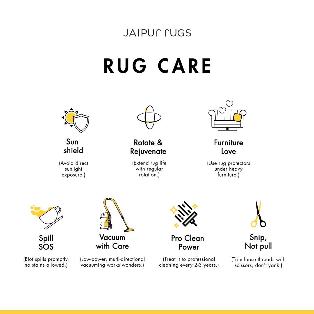 Jaipur Rugs 6x9 Piedi Tappeto annodato a mano in lana e seta di bambù Avorio Moderno in vendita 1