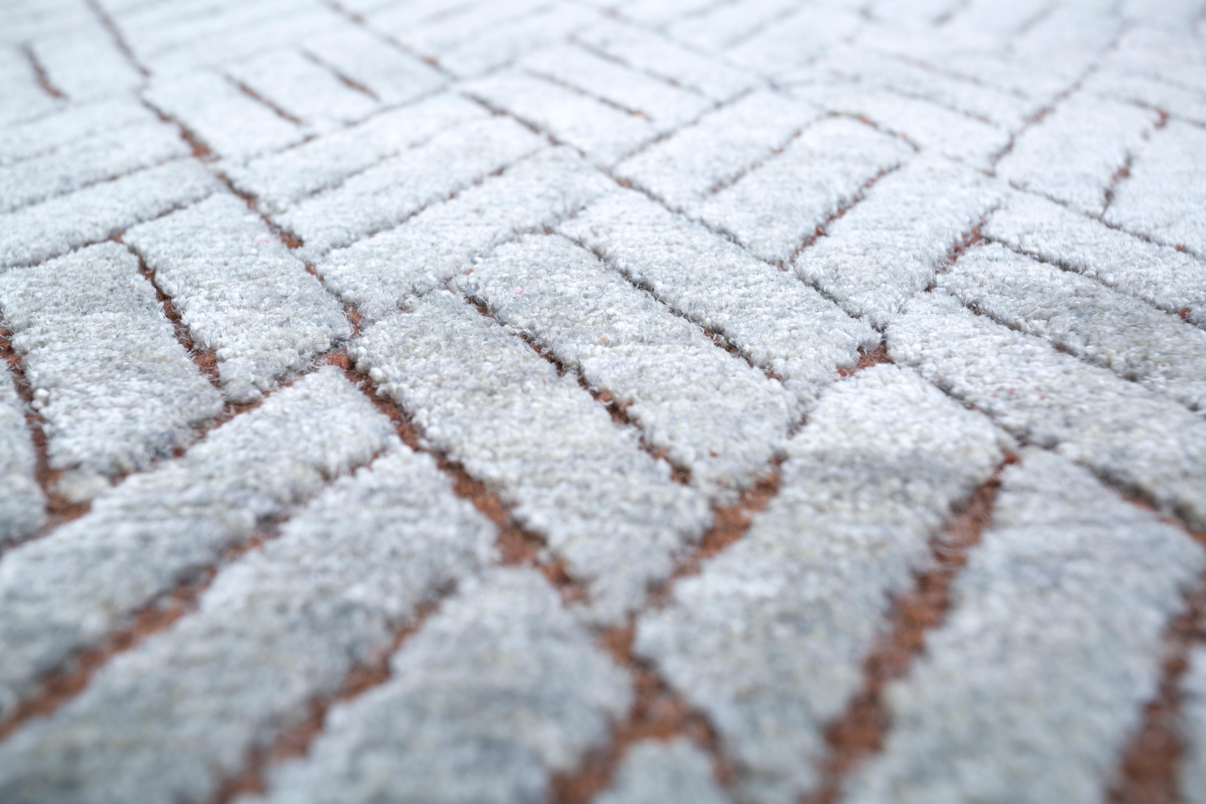 Jaipur Rugs Avec sa palette ton sur ton, les tapis de la collection Azalea rehausseront instantanément l'ambiance de n'importe quel espace. Ces tapis en laine et en viscose sont noués à la main et présentent une texture douce qui rend chaque pas