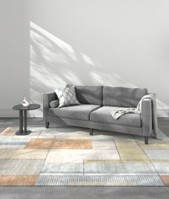 Jaipur Rugs 6X9 Feet Hand knotted Carpet Wool And Tencil Modern Ivory Rug