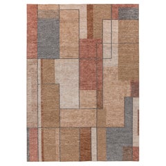 Jaipur Rugs 6X9 Feet Hand geknüpft Teppich Wolle und Tencil Modern Rot & Orange Teppich