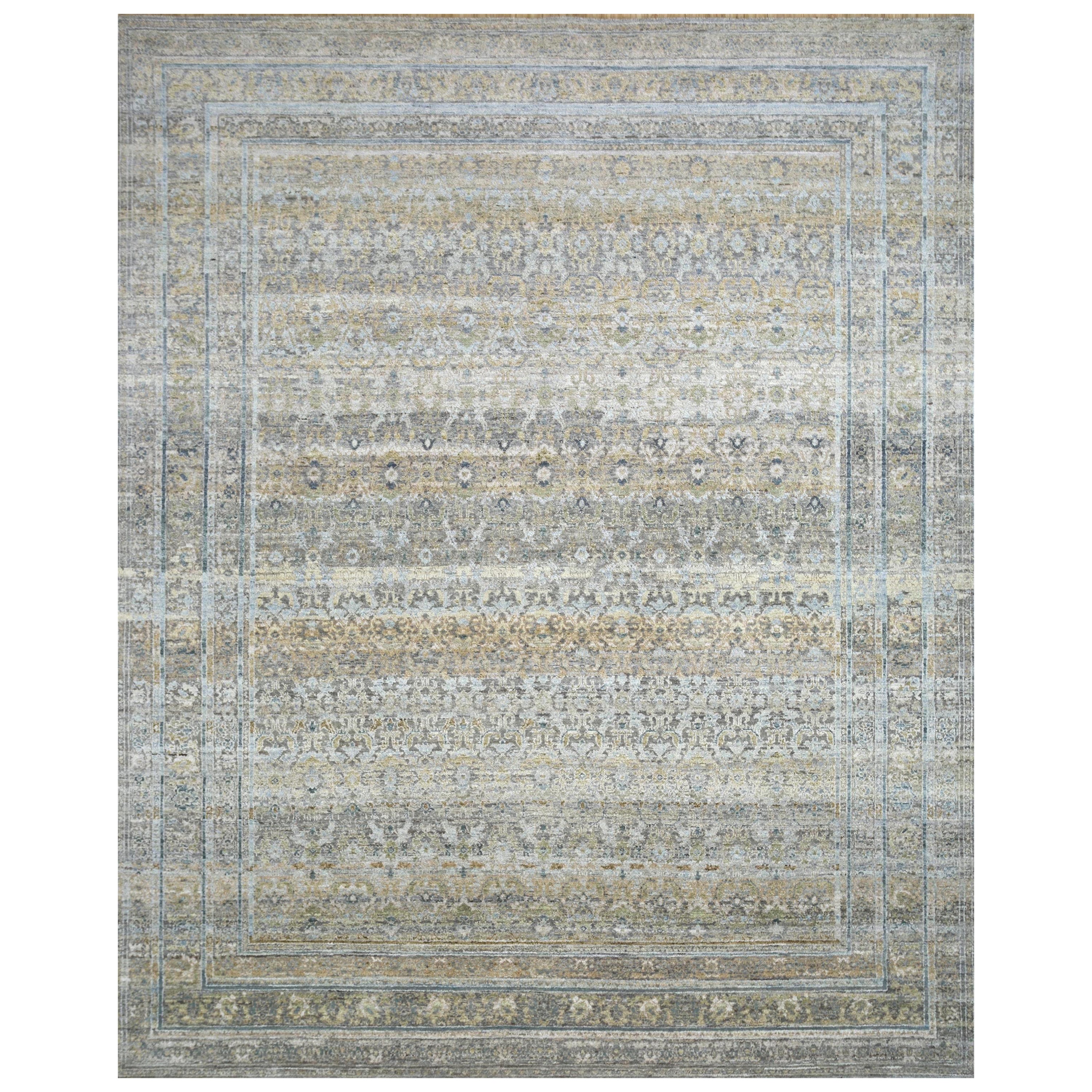 Earthen Melody Medium Taupe Dunkel Elfenbein 180X270 Cm Handgeknüpfter Teppich