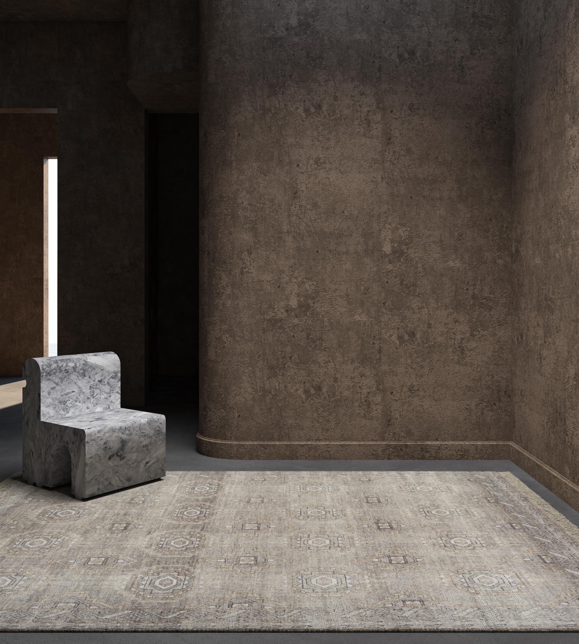 Introducing this luxury rug from our Savana collection which is a subtle masterpiece that redefines the essence of timeless design. It exhibits a simple yet versatile pattern that becomes the backbone of beauty and unparalleled comfort in any room.