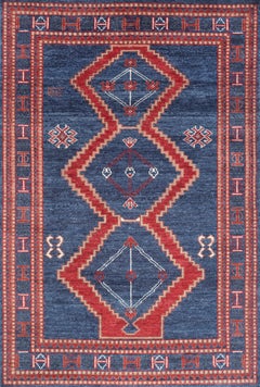 Jaipur Rugs 6x9 Feet Hand knotted Carpet Wool Modern Blue Rug
