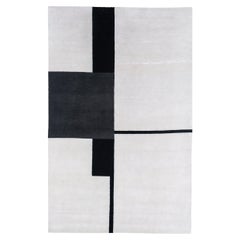 Jaipur Rugs 6x9 Feet Hand geknüpft Teppich Wolle Modern Elfenbein Teppiche