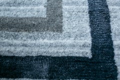 Jaipur Rugs 6x9 Feet Hand knotted Carpet Wool Viscose And Bamboo Silk modern Rug