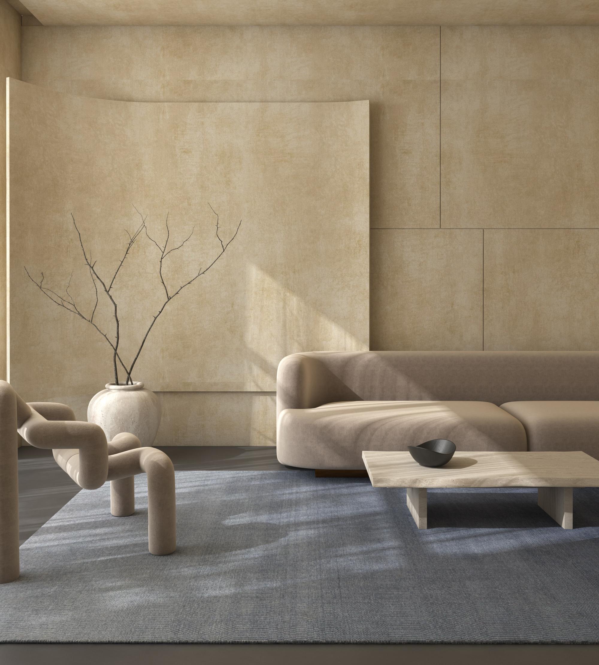 Stai cercando un tappeto che unisca perfettamente lo stile moderno con l'eleganza delle prestazioni? Jaipur Rugs presenta un capolavoro di basso profilo, lavorato a mano alla perfezione. Questo tappeto, realizzato in lana di lusso, trasforma la tua