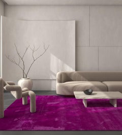 Jaipur Rugs 6x9 Feet Hand tufted Carpet Wool And Viscose Modern Pink & Purple