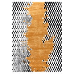 Jaipur Teppiche 6x9 Füße Hand getuftet Teppich Wolle & Viskose Moderne Beige & Braun Teppich