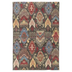 Jaipur Rugs 7X10 Feet Hand knotted Carpet Wool Modern Grey And Black Rug