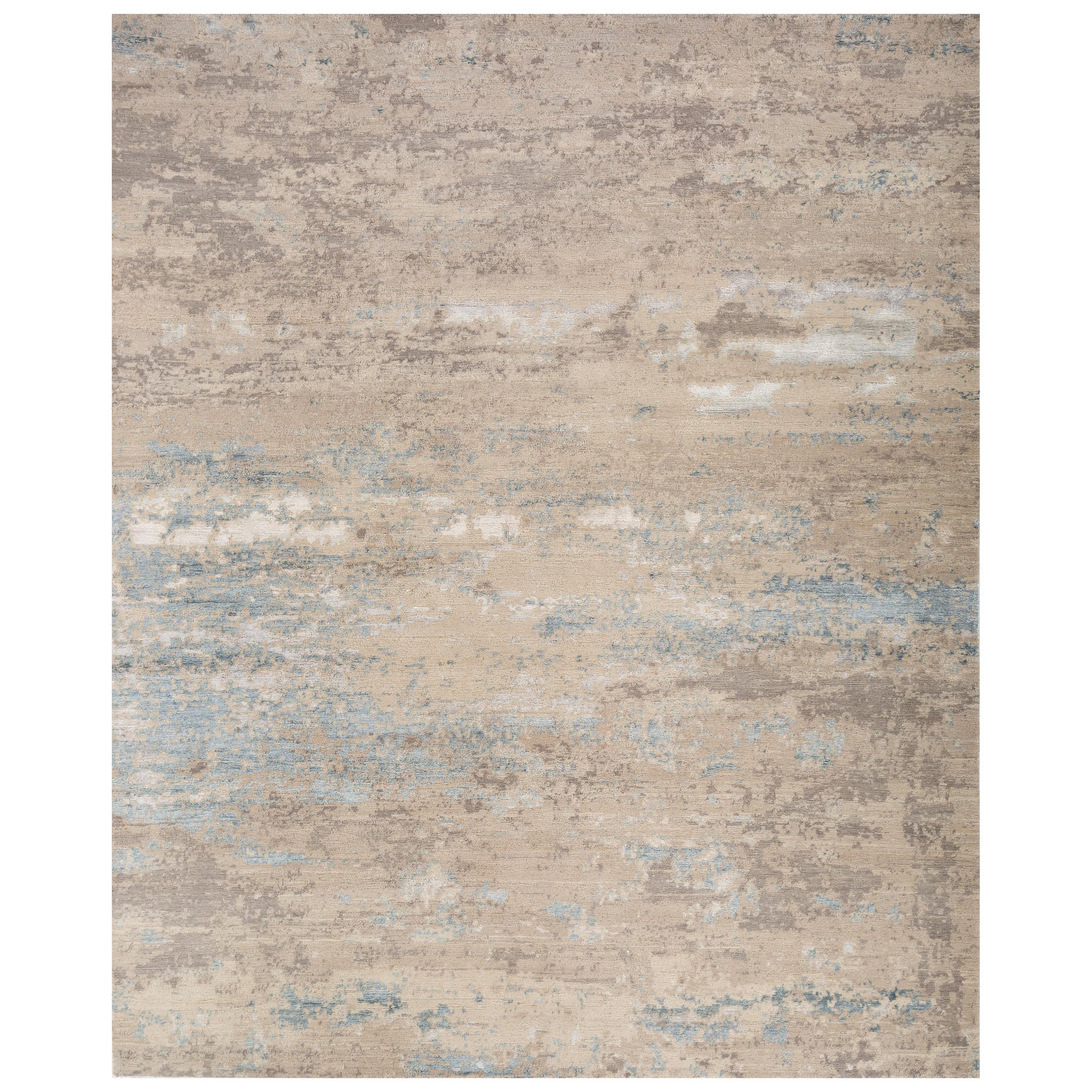 Serene Disarray Beige & Elfenbein 240X300 cm Handgeknüpfter Teppich