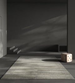 Jaipur Rugs 8X10 Pies Alfombra Anudada a Mano Lana Beige y Marrón Alfombra Marroquí Moderna