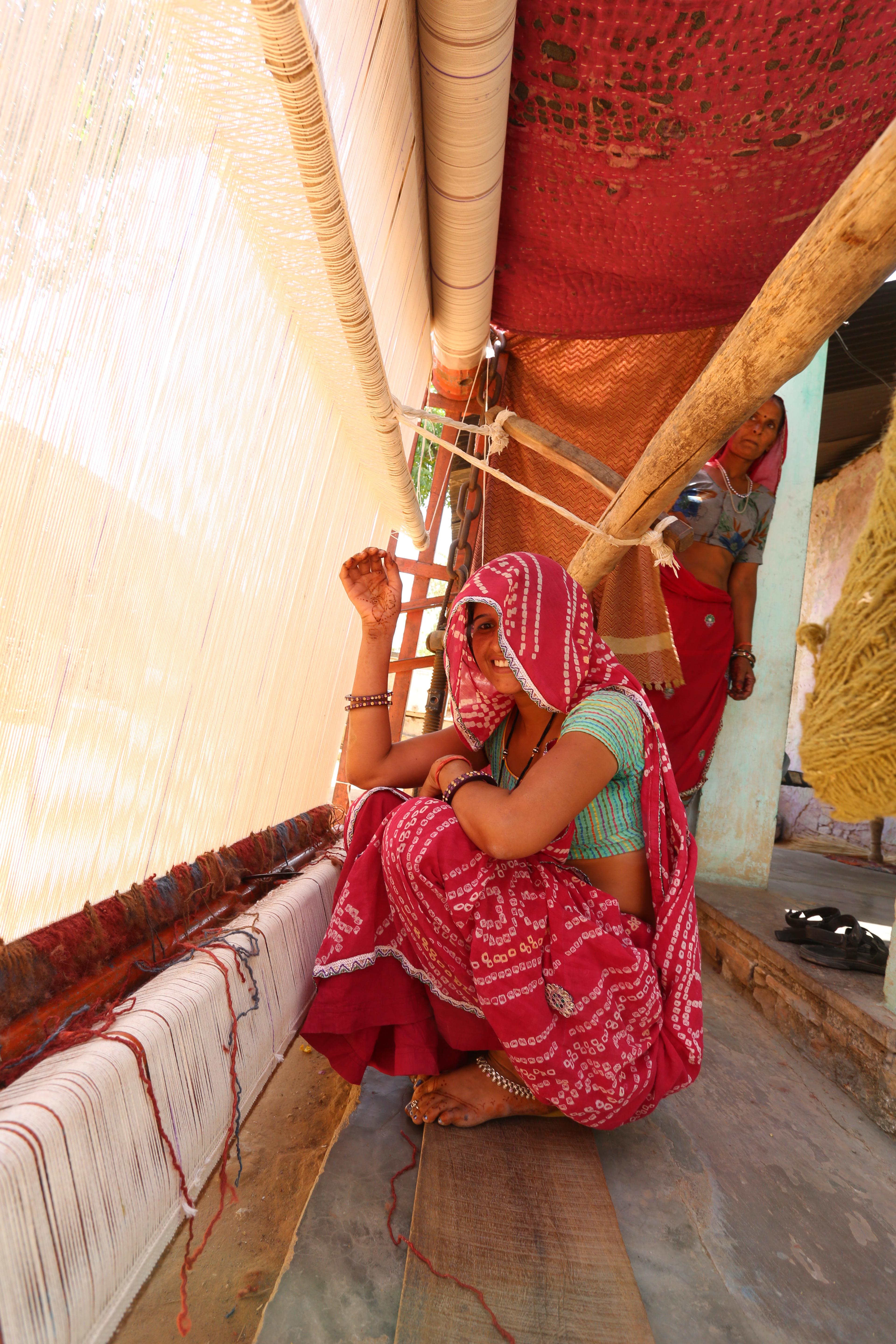 Jaipur Rugs 8X10 pieds Tapis noué à la main Laine Or Tapis moderne marocain et tribal en vente 1