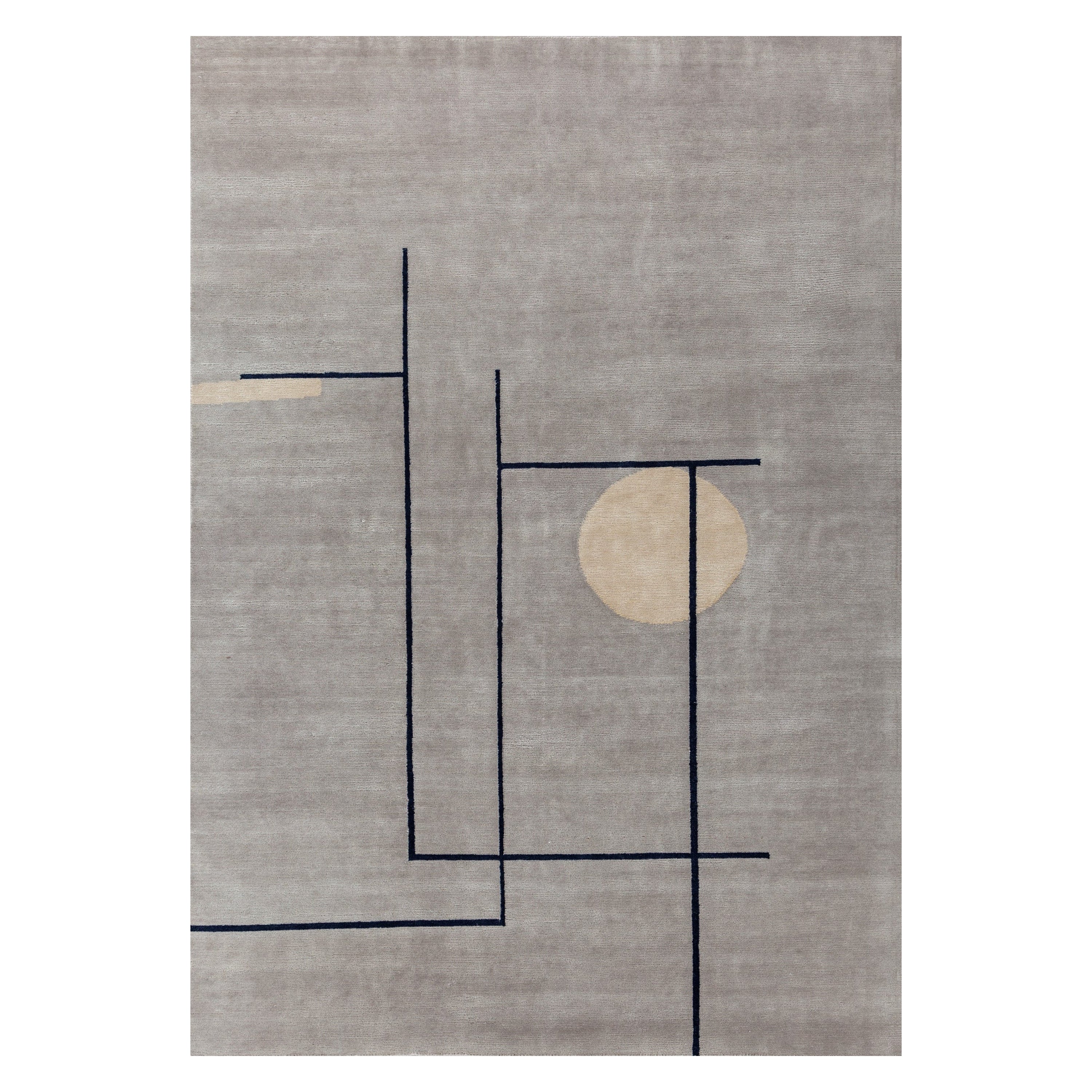 Tapis noué à la main Golden Ashwood Symphony