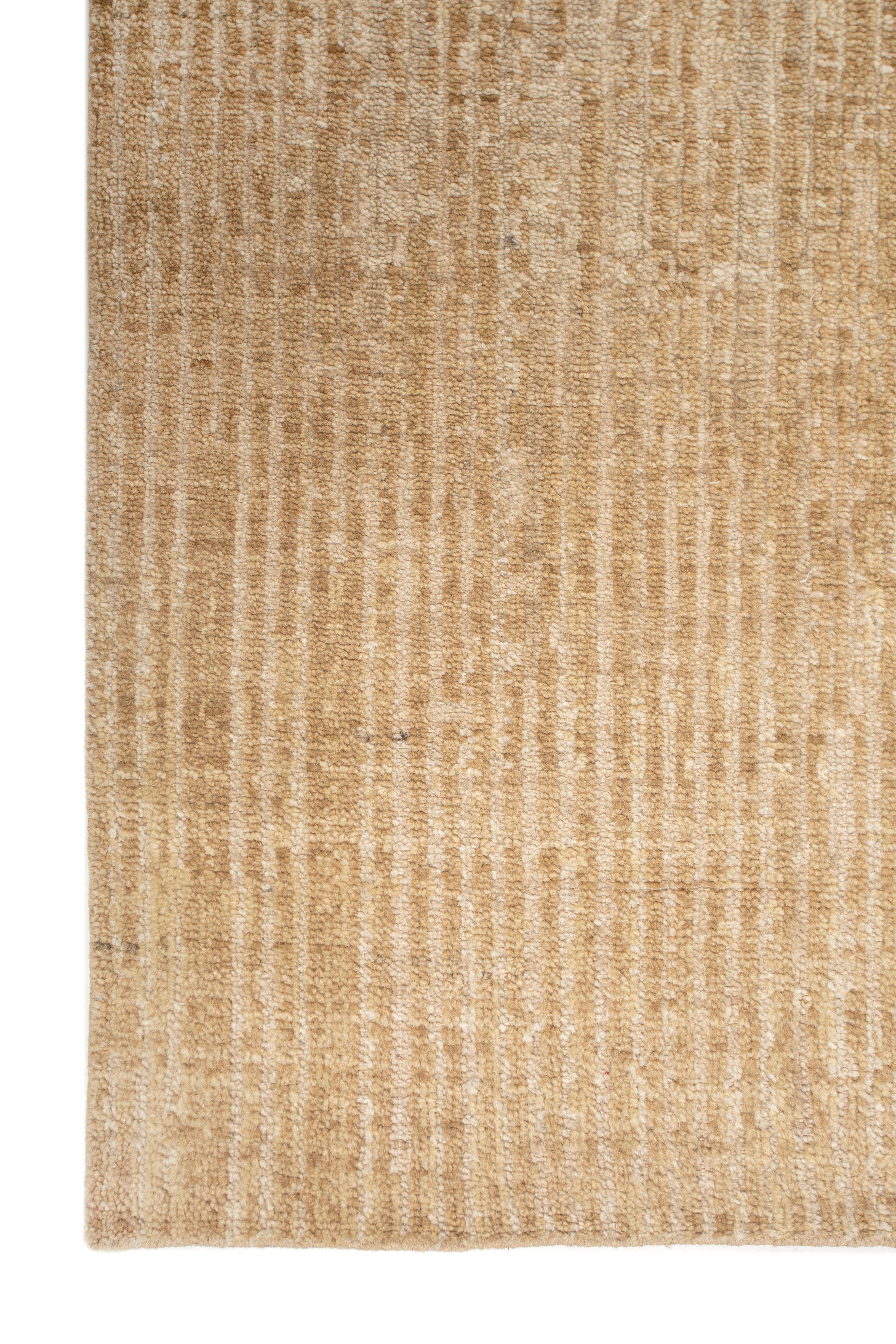 Jaipur Rugs 8X10 Pies Alfombra De Lana Anudada A Mano Moderna Beige Y Marrón Moderno en venta