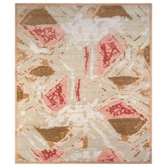 Jaipur Rugs 8x10 Feet Hand geknüpft Teppich Wolle Modern Beige Und Braun Teppich