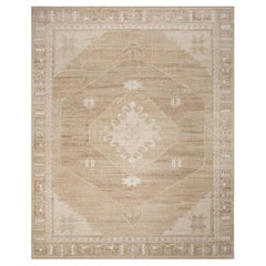 Jaipur Rugs 8x10 Feet Hand geknüpft Teppich Wolle Modern Beige Und Braun Teppich