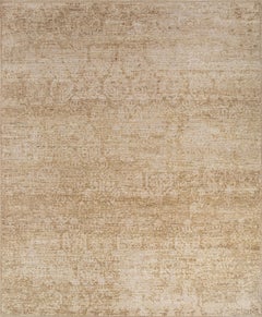 Jaipur Rugs 8x10 Feet Hand geknüpft Teppich Wolle Modern Beige Und Braun Teppich
