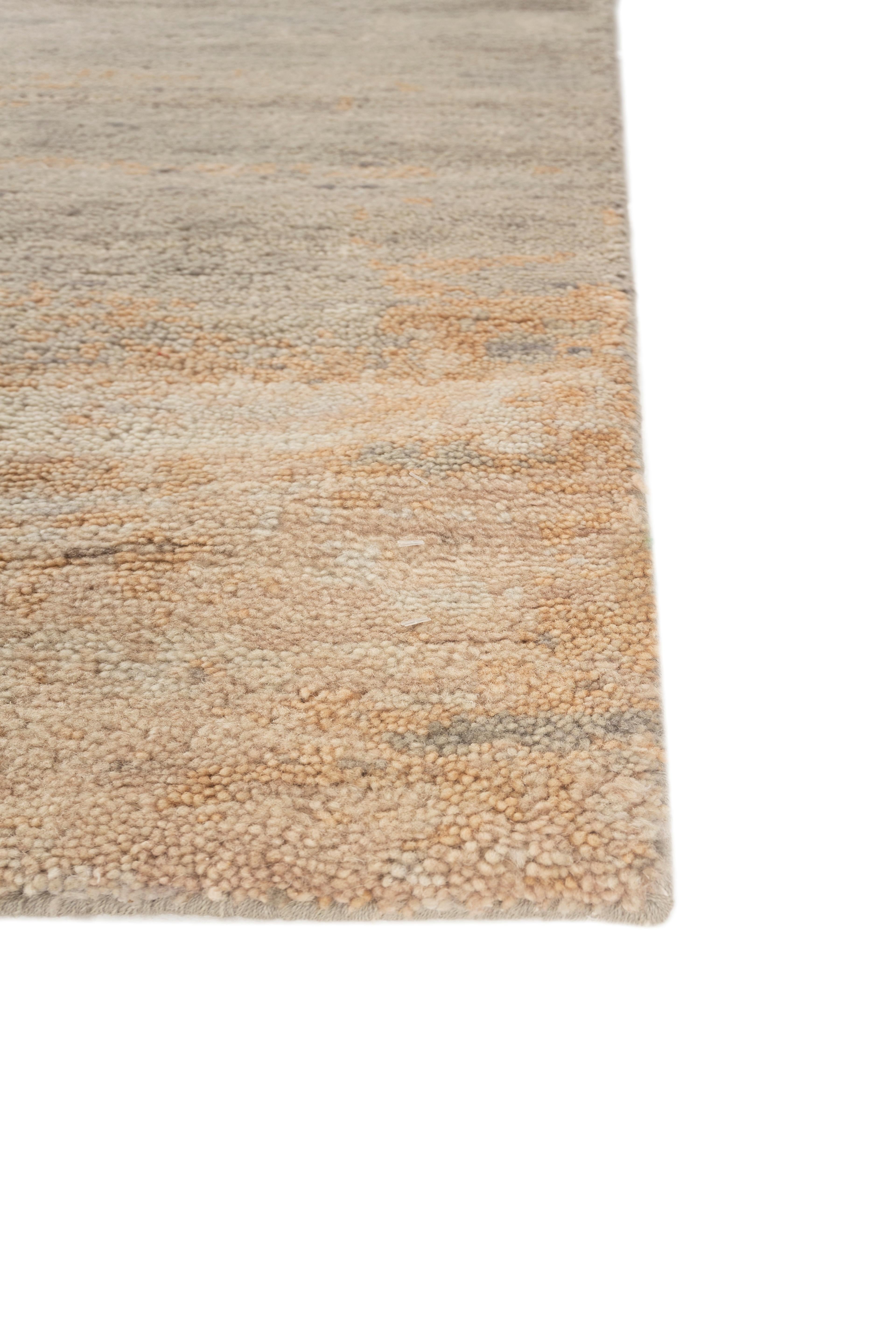 Moderne Jaipur Rugs 8X10 pieds Tapis en laine noué à la main Tapis moderne bleu en vente