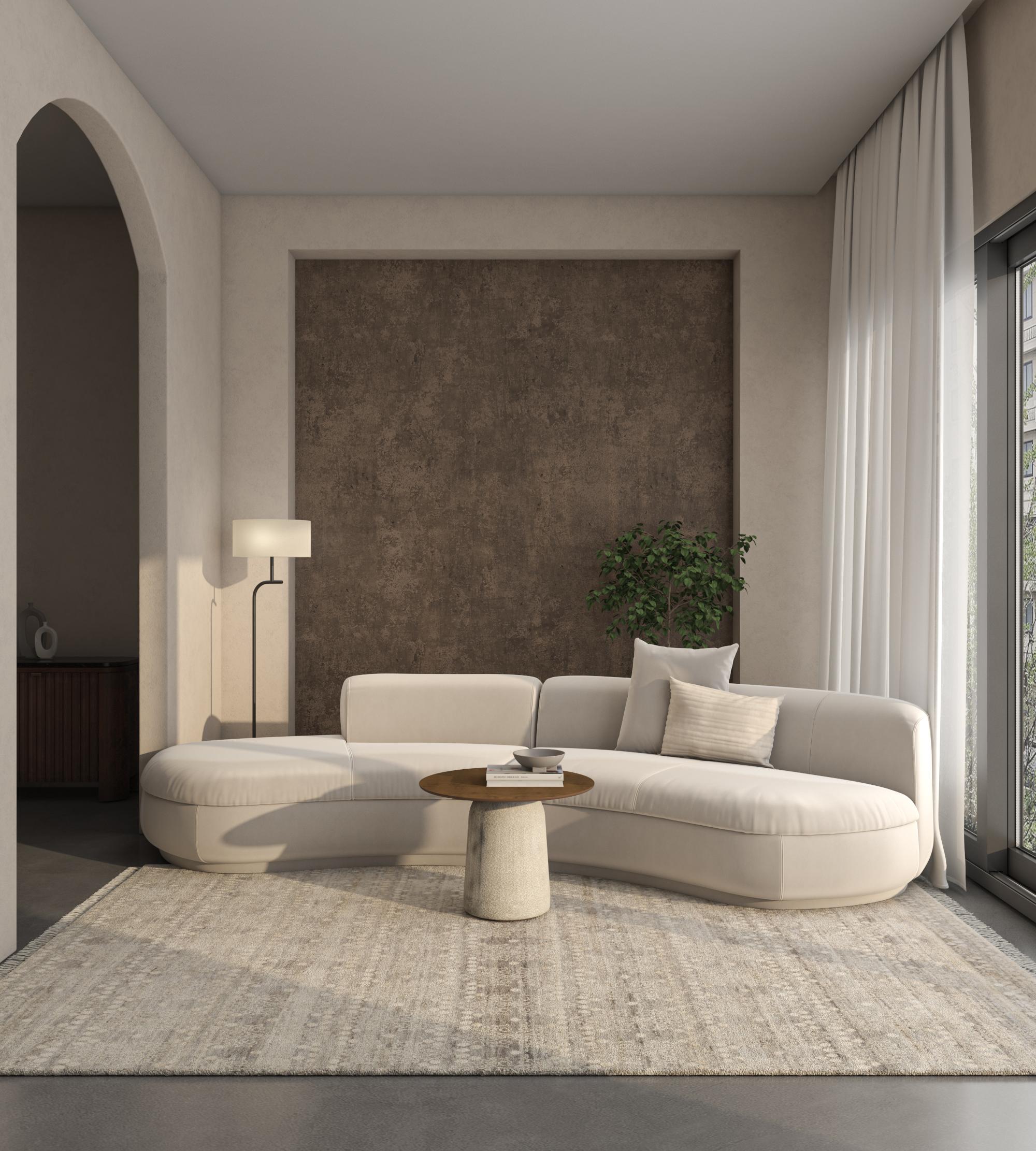 Jaipur Rugs Die Kollektion Viscaya mit ihren kunstvollen Designs und Mustern, die Sie in ein ätherisches Reich der Ästhetik entführen, wird Sie mit ihrem Design und Charakter begeistern. Diese exquisite Teppichserie wurde aus Wolle mit Seidengarnen