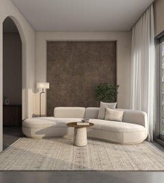 Jaipur Rugs 8x10 Pies Alfombra Anudada a Mano Lana Moderna Alfombra Azul