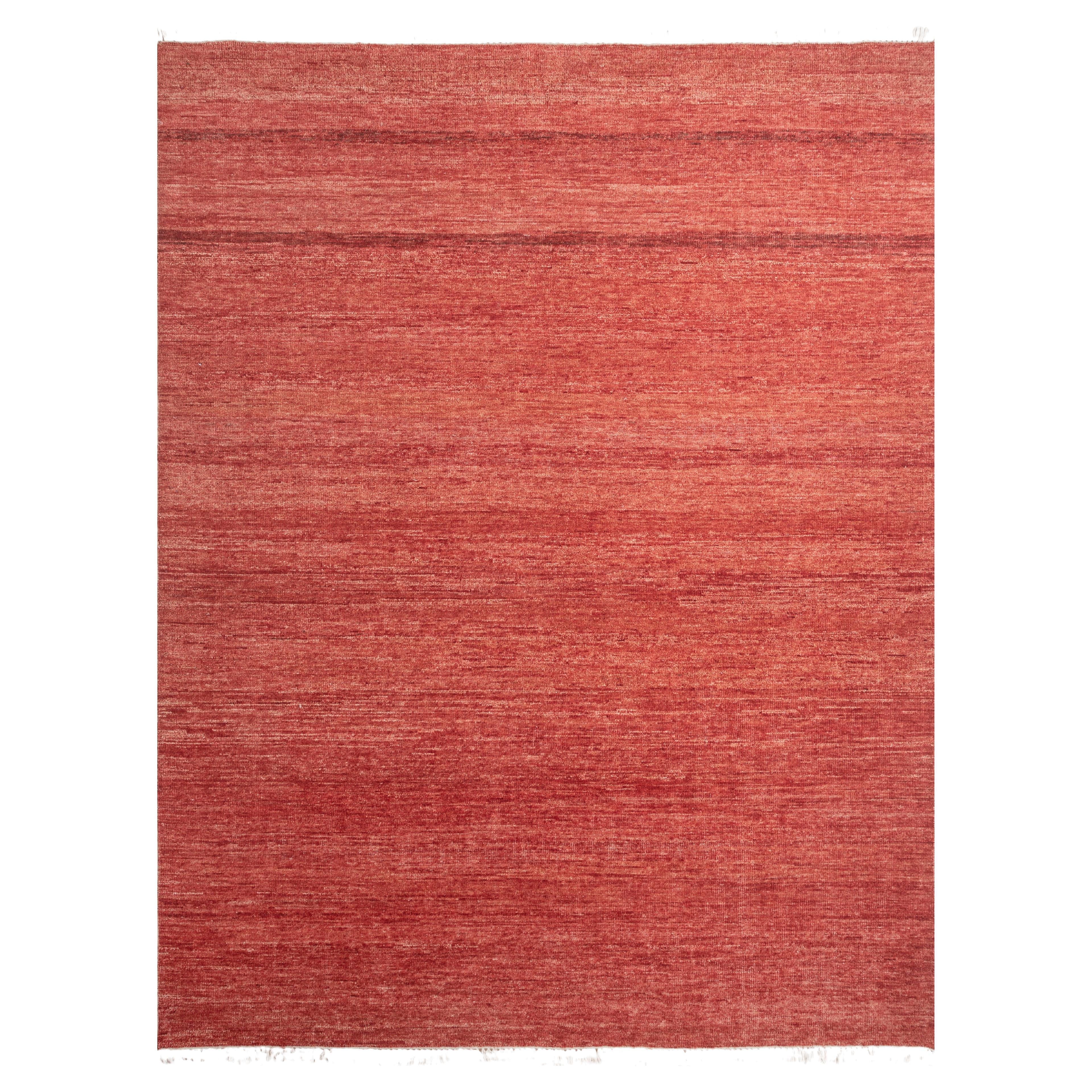 Jaipur Rugs 8X10 Pies Alfombra Anudada a Mano Lana Moderna Alfombra Azul