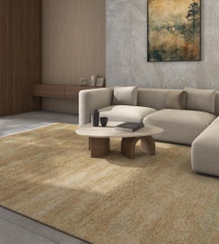 Jaipur Rugs 8x10 Feet Hand knotted Carpet Wool Modern Gold Rug