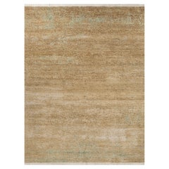 Jaipur Rugs 8x10 Feet Hand knotted Carpet Wool Modern Gold Rug