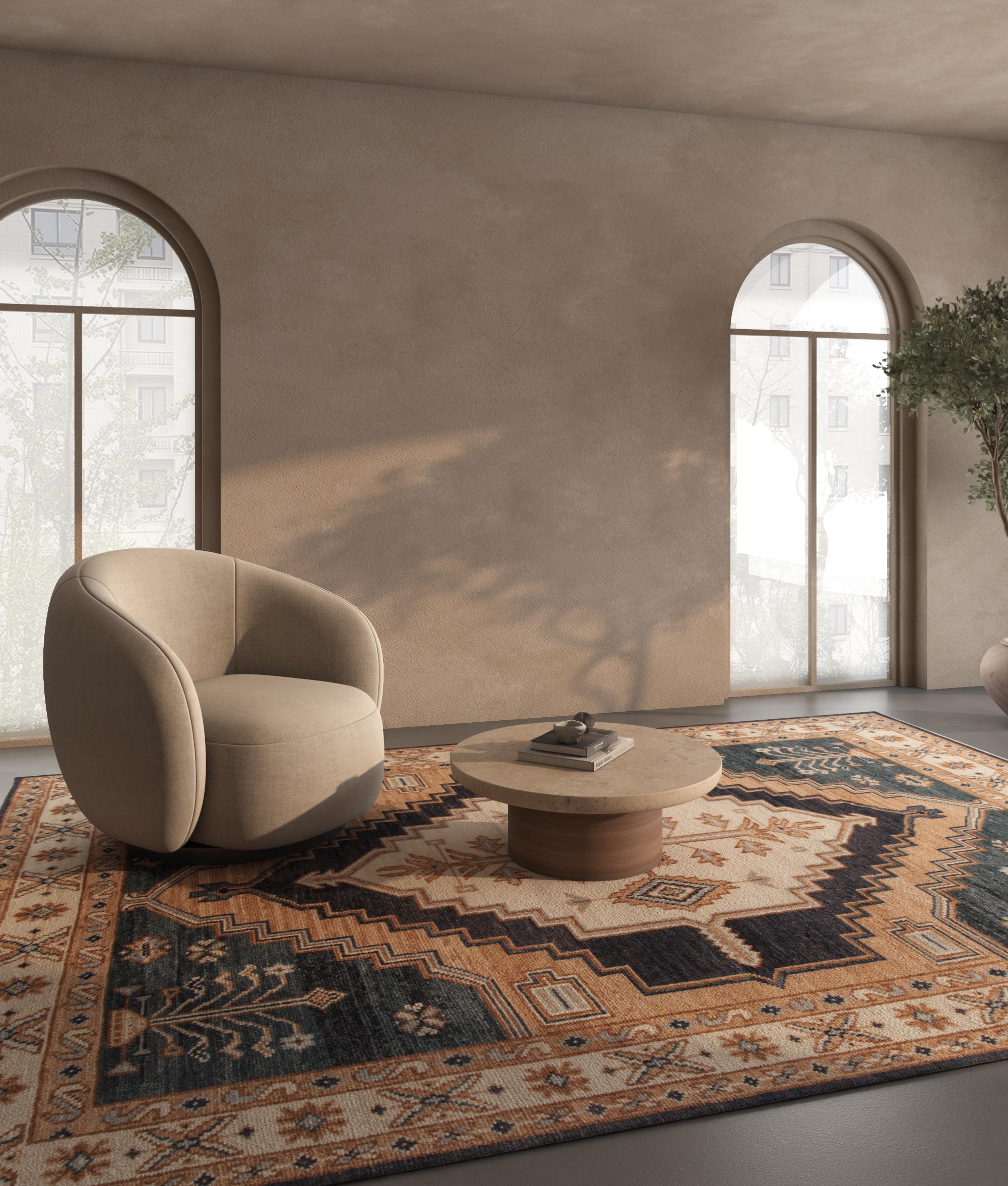 Jaipur Rugs Combinando ispirazioni classiche e orientali, i tappeti annodati a mano della collezione Thyme onorano l'arte, l'eredità e la lavorazione, unendo il passato e il presente. Caratterizzati da tonalità terrose come il beige, il carbone, il