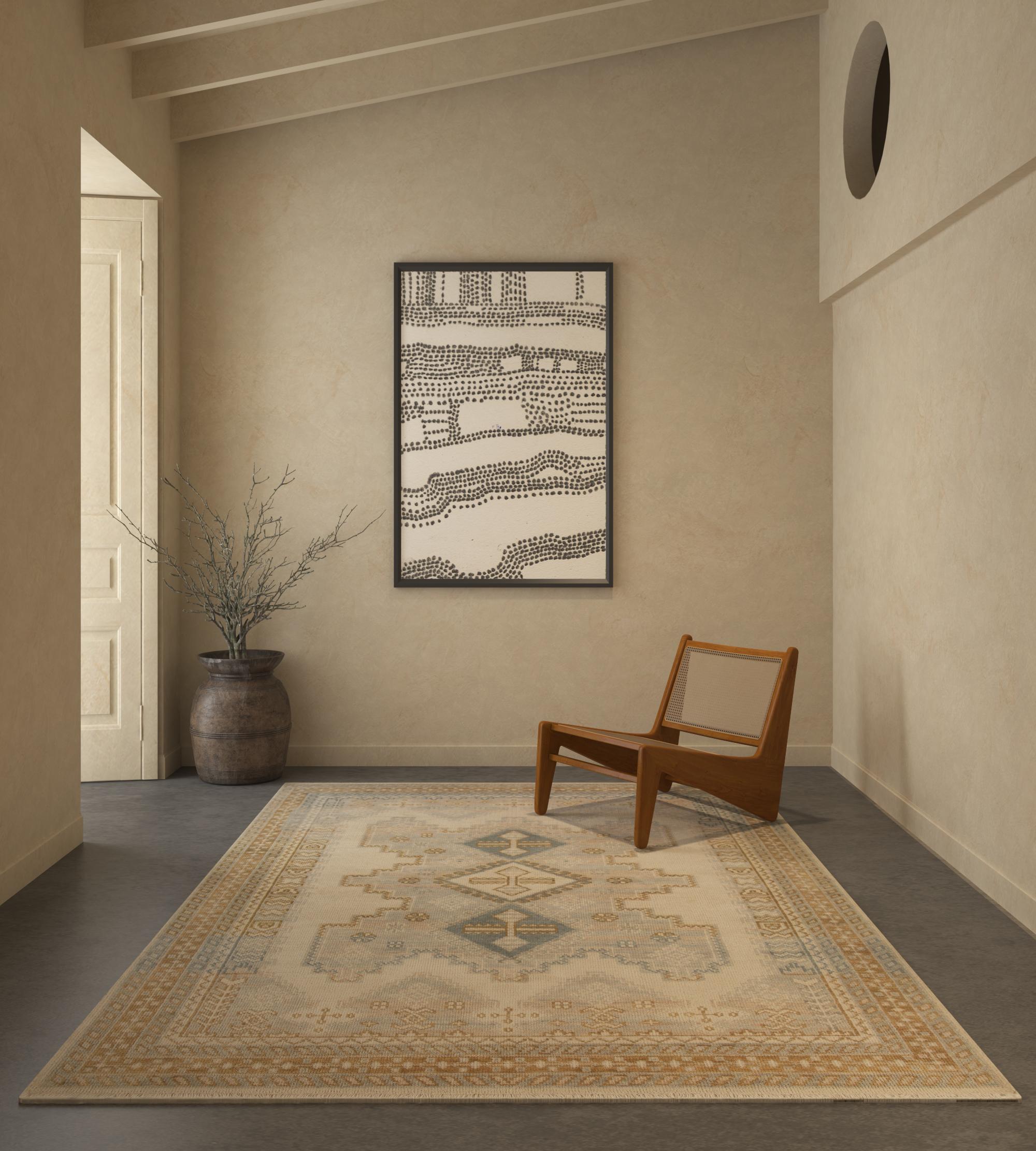 Jaipur Rugs Combinando ispirazioni classiche e orientali, i tappeti annodati a mano della collezione Thyme onorano l'arte, l'eredità e la lavorazione, unendo il passato e il presente. Caratterizzati da tonalità terrose come il beige, il carbone, il