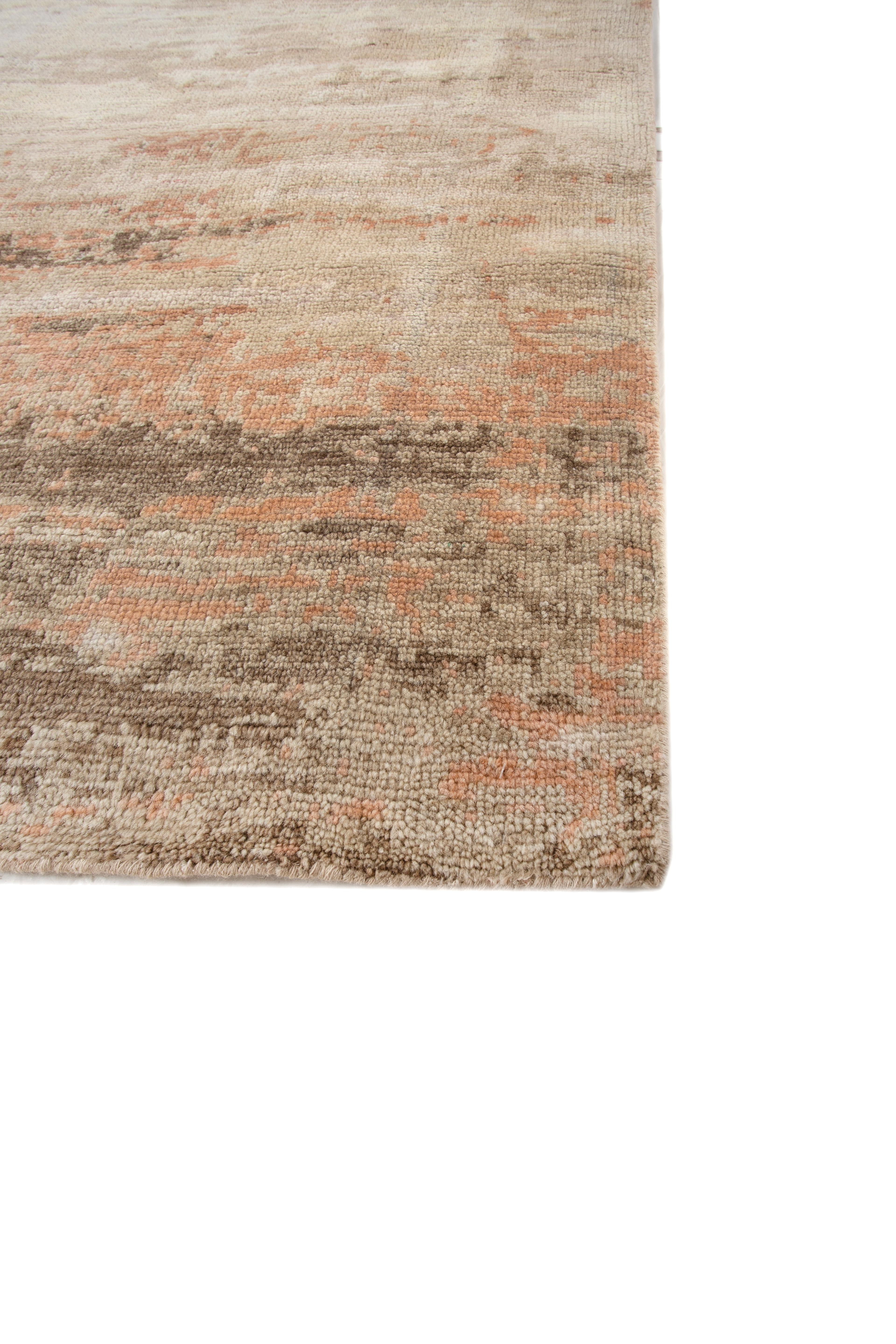 Moderno Jaipur Rugs 8x10 Piedi Tappeto annodato a mano in lana moderno avorio in vendita