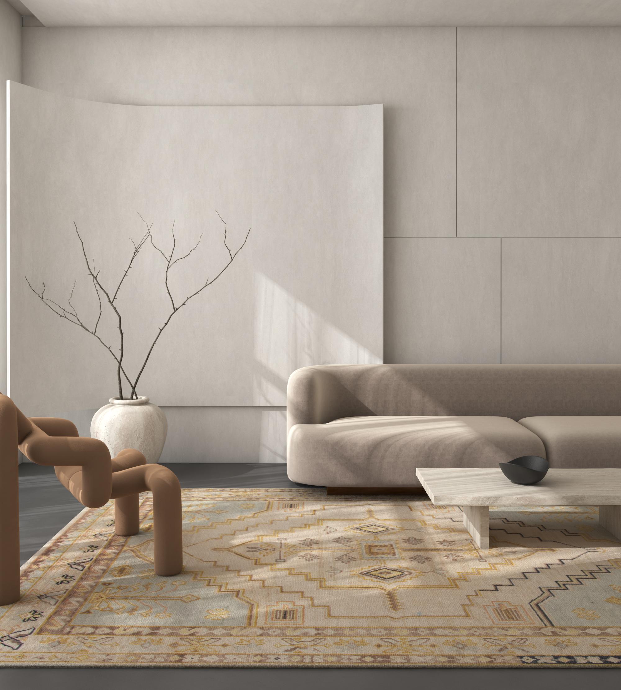 Jaipur Rugs Combinando ispirazioni classiche e orientali, i tappeti annodati a mano della collezione Thyme onorano l'arte, l'eredità e la lavorazione, unendo il passato e il presente. Caratterizzati da tonalità terrose come il beige, il carbone, il