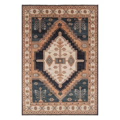Jaipur Rugs 8x10 Feet Tapis noué à la main Laine Moderne Tapis Ivoire
