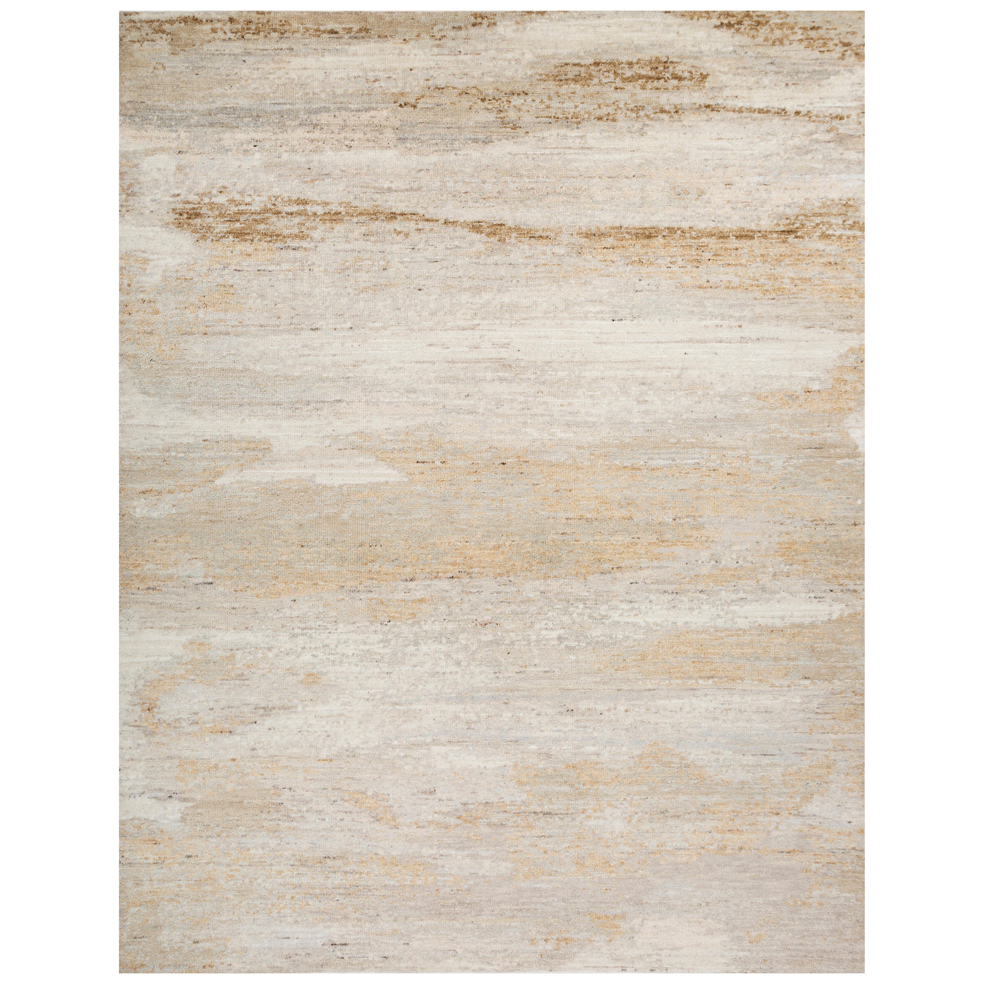 Jaipur Rugs 8X10 Feet Hand geknüpft Teppich Wolle Moderne Elfenbein Teppiche