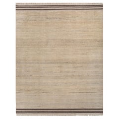 Jaipur Rugs 8x10 Piedi Tappeto annodato a mano in lana moderno avorio
