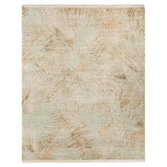 Jaipur Rugs 8x10 Piedi Tappeto annodato a mano in lana moderno avorio