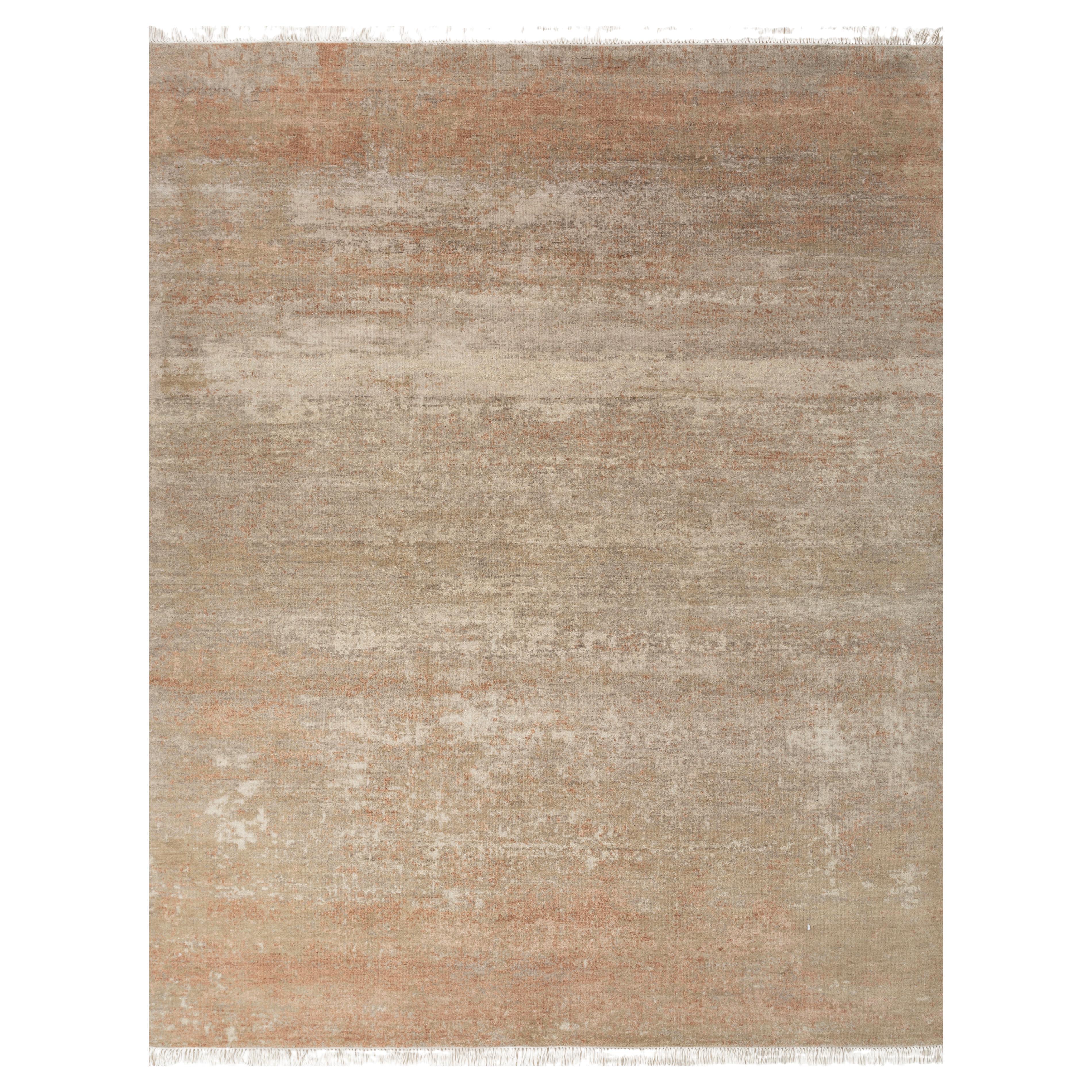 Jaipur Rugs 8x10 Feet Hand geknüpft Teppich Wolle Modern Elfenbein Teppiche