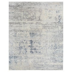 Jaipur Rugs 8x10 Feet Hand geknüpft Teppich Wolle & Tencil Modern Grau & Schwarz Teppich
