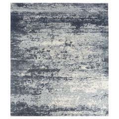 Jaipur Rugs 8x10 Feet Hand geknüpft Teppich Wolle & Tencil Modern Grau & Schwarz Teppich