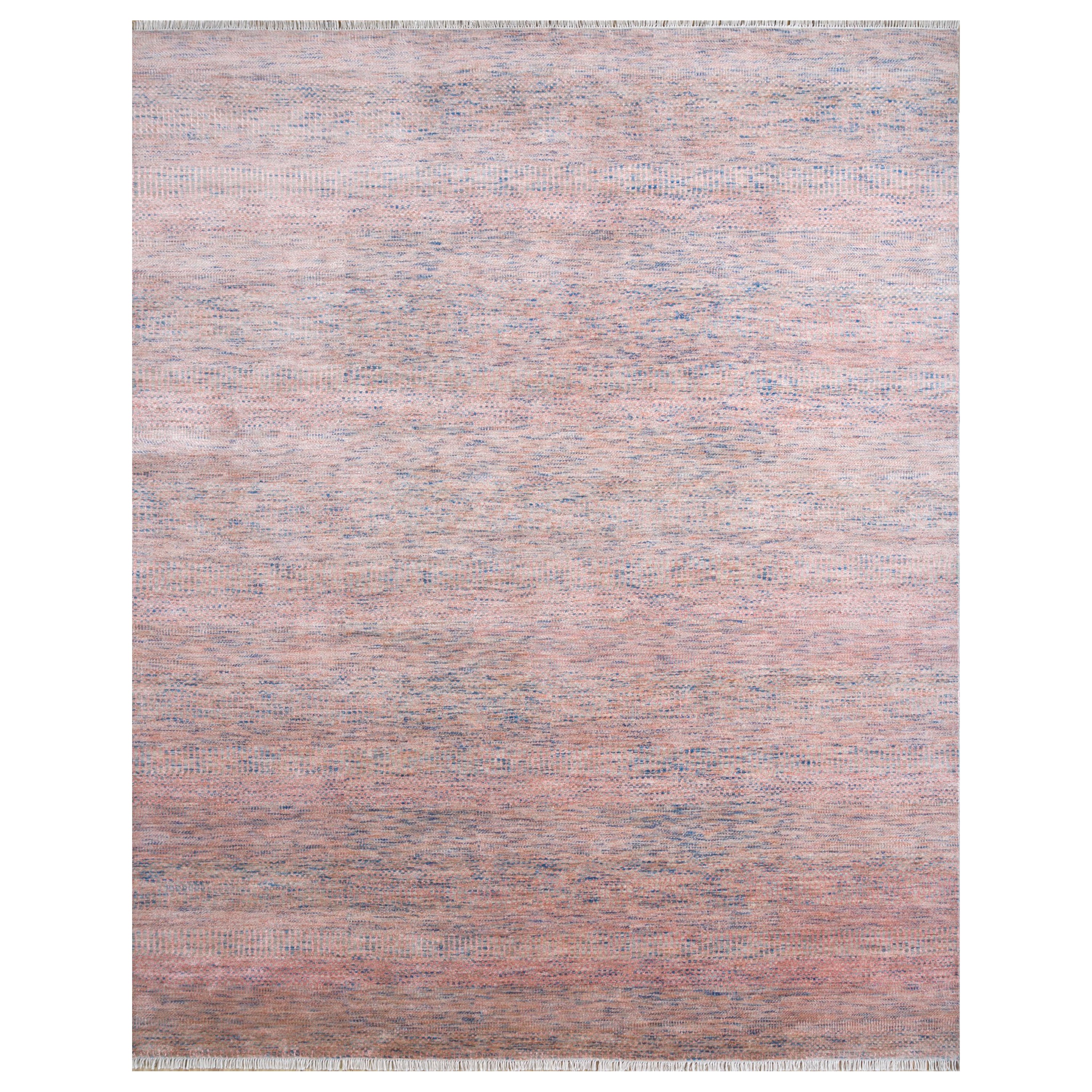Jaipur Rugs 8x10 Füße Hand geknüpft Teppich Wolle Viskose Modern Rosa & Lila Teppich