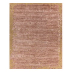 Tappeti Jaipur 8x10 Piedi Tappeto trapuntato a mano in lana e poliestere moderno rosso e arancione