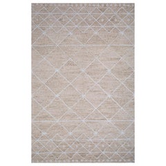 Jaipur Rugs 8X10 Feet Hand Tufted Carpet Wool Beige & Brown Modern Moroccan Rug