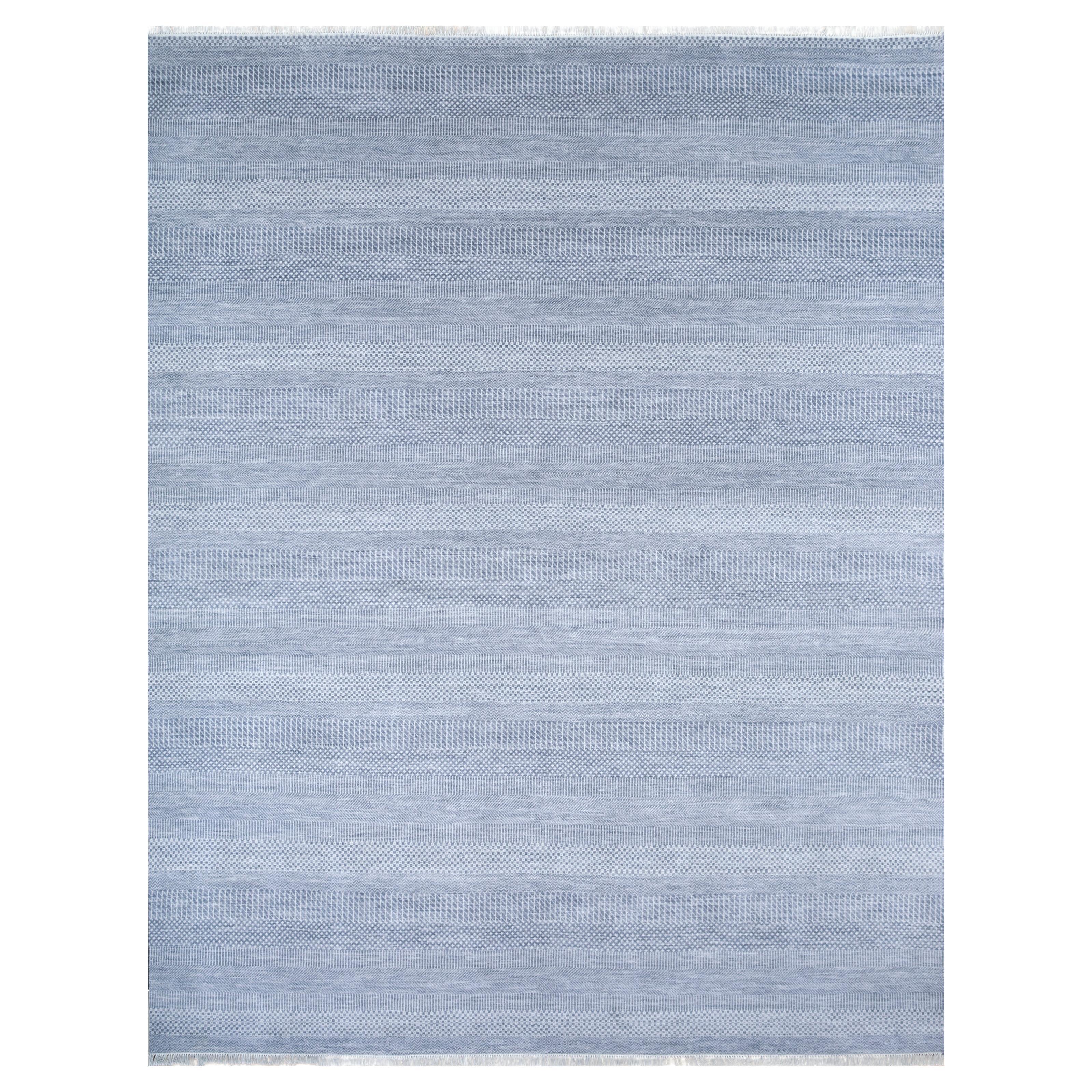 Tappeto Jaipur Rugs 8x10'6 Piedi annodato a mano in lana Grigio e Nero Moderno