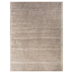 Natural Harmony Gray Handgeknüpfter Teppich
