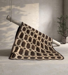 Jaipur Rugs Acar Modern 6x9 Ft Rug Abstract Wool & Viscose Hand Tufted Carpet