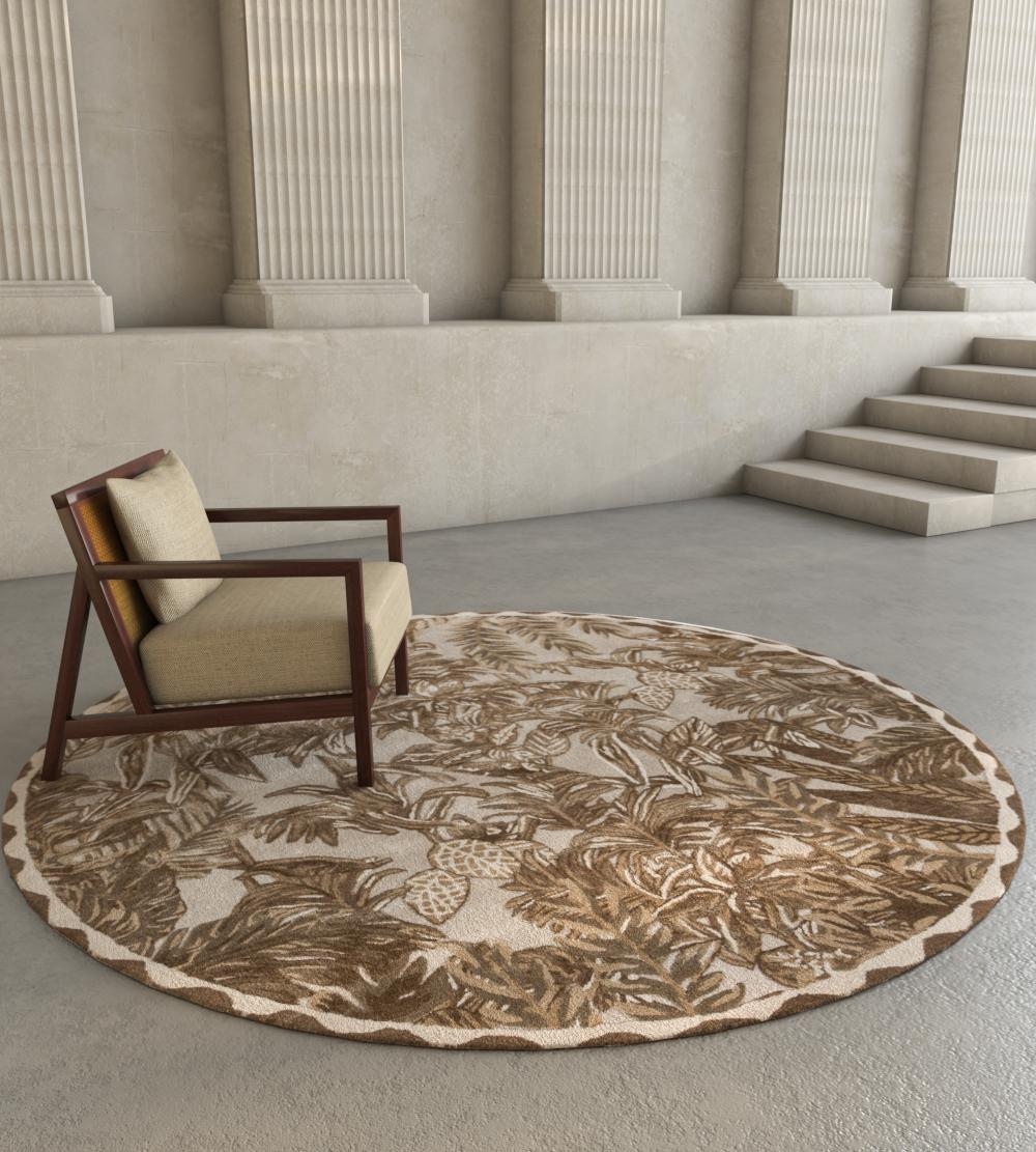 Patterns seen through stained glass and kaleidoscopes are laid flat and turned into designs to create Caliedo. Featuring color blocks, transitions, and impossible geometries, all in the most spirited colors and shades inspired by designs from all